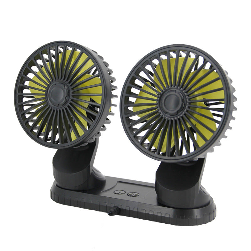 Dual-Head Rechargeable Portable Fan Kalsten