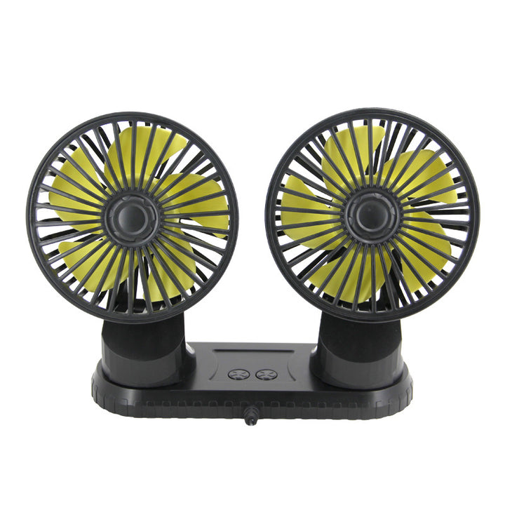 Dual-Head Rechargeable Portable Fan Kalsten