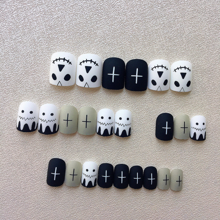 Gothic Themed Press-On Nail Set