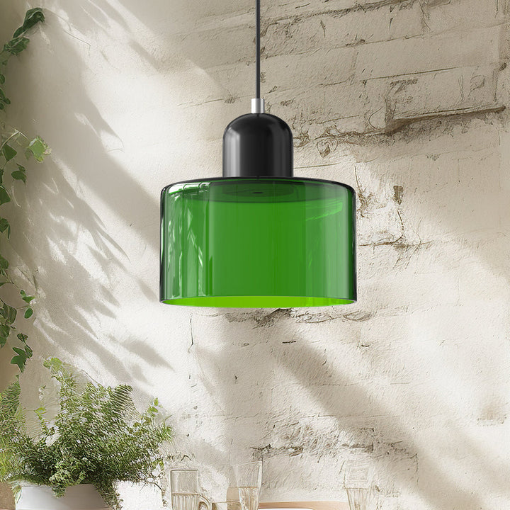 Modern Bauhaus Fresh Glass Pendant Light For Kitchen Island | Kalsten