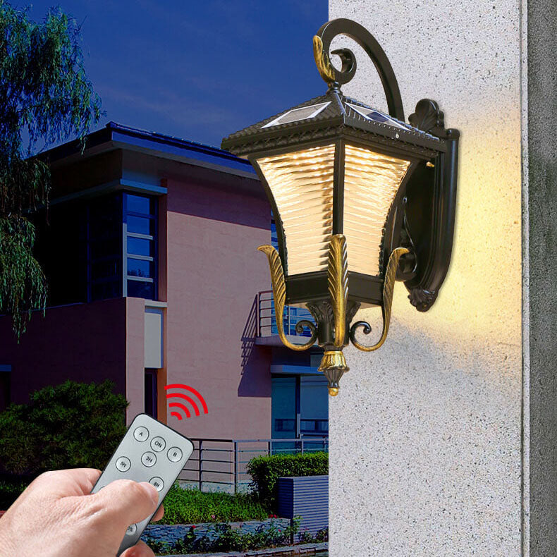 European-style Retro Aluminum Waterproof Outdoor 1-Light Wall Sconce Lamp | Kalsten
