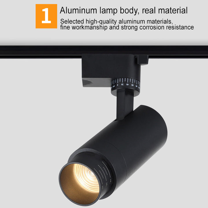Flush Mount LED Ceiling Light Aluminum 19.7 in Minimalist Hallway Living Room Bedroom Dimmable Warm White Modern Lighting | Kalsten
