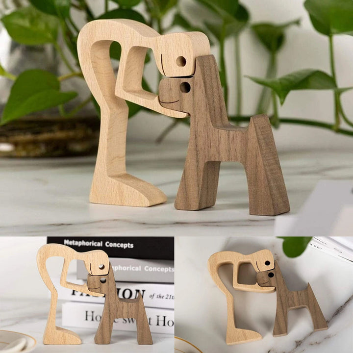 Kalsten | Pet Lover - Wood Sculpture Table Ornaments