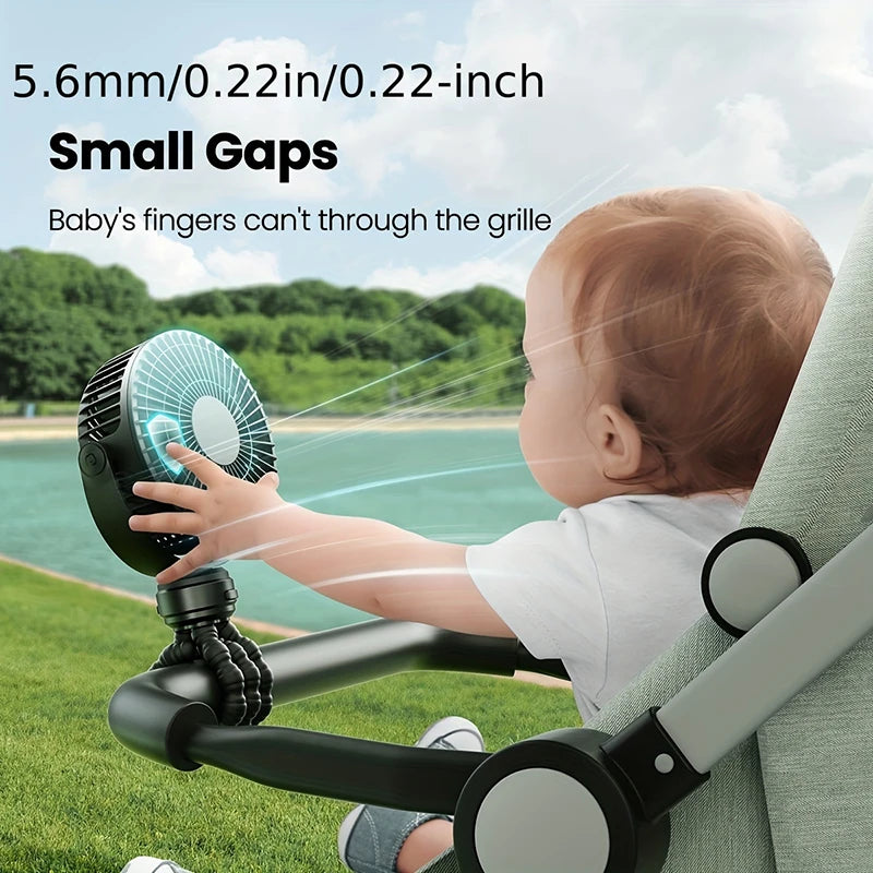 Mini Portable Stroller Fan | Kalsten