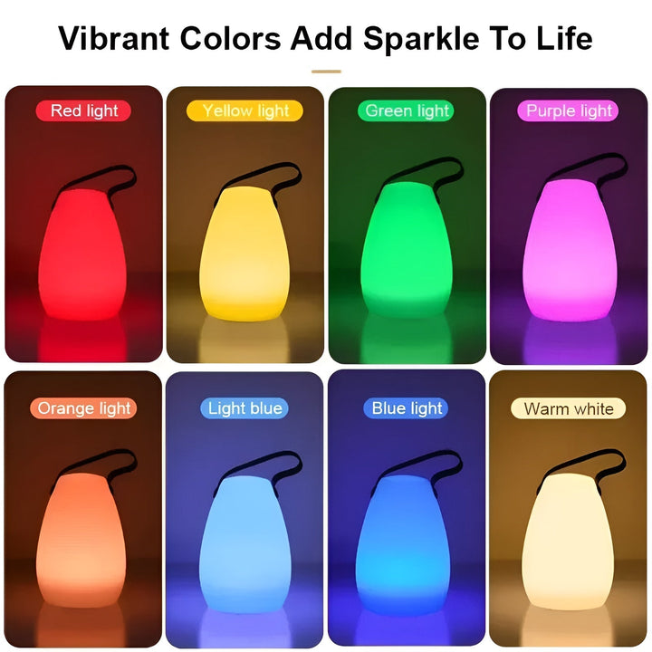 LuminaGlow Luxe LED Lighting – Portable and Waterproof with 16 Colors Kalsten