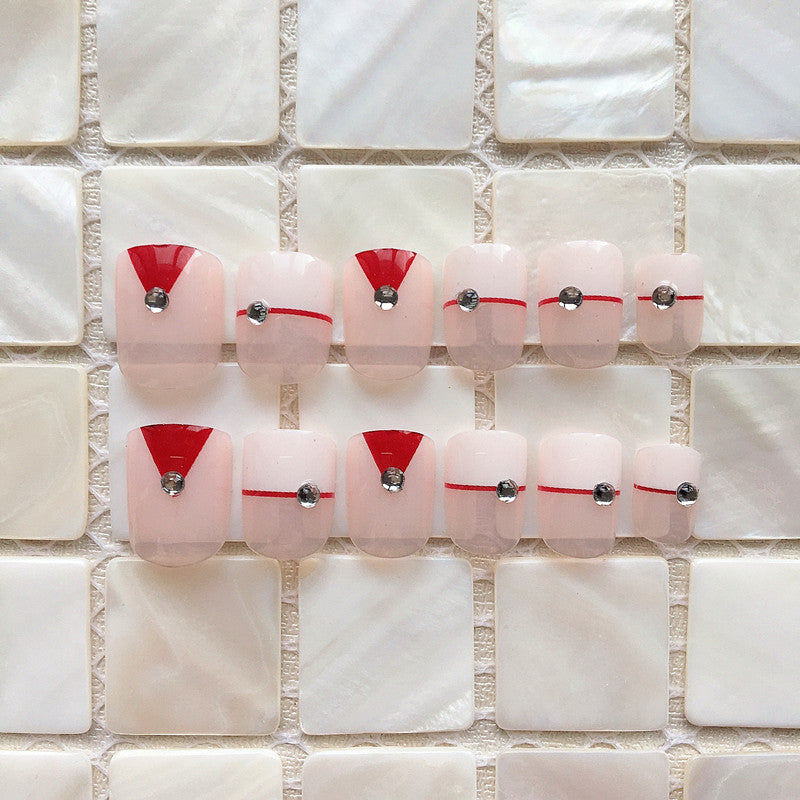 Decorative Press-On Nail Art Set