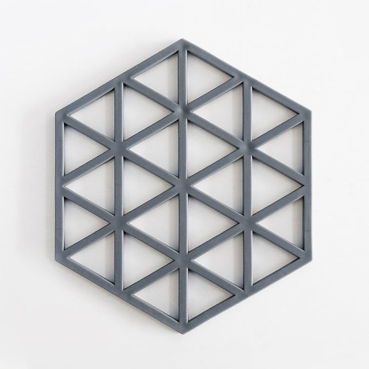 Unisex Silicone Coaster with Modern Geometric Design Kalsten