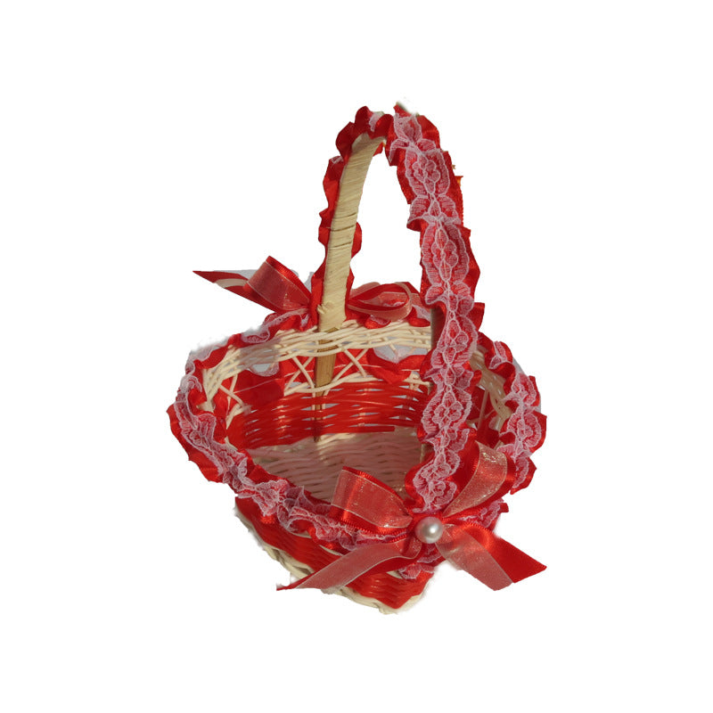 Heart-Shaped Decorative Basket Kalsten
