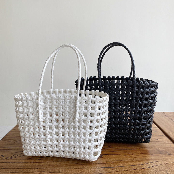 Stylish and Practical Shopping Bag Made of Woven Material Kalsten