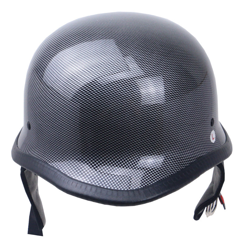 Vintage Carbon Fiber Motorcycle Helmet Kalsten