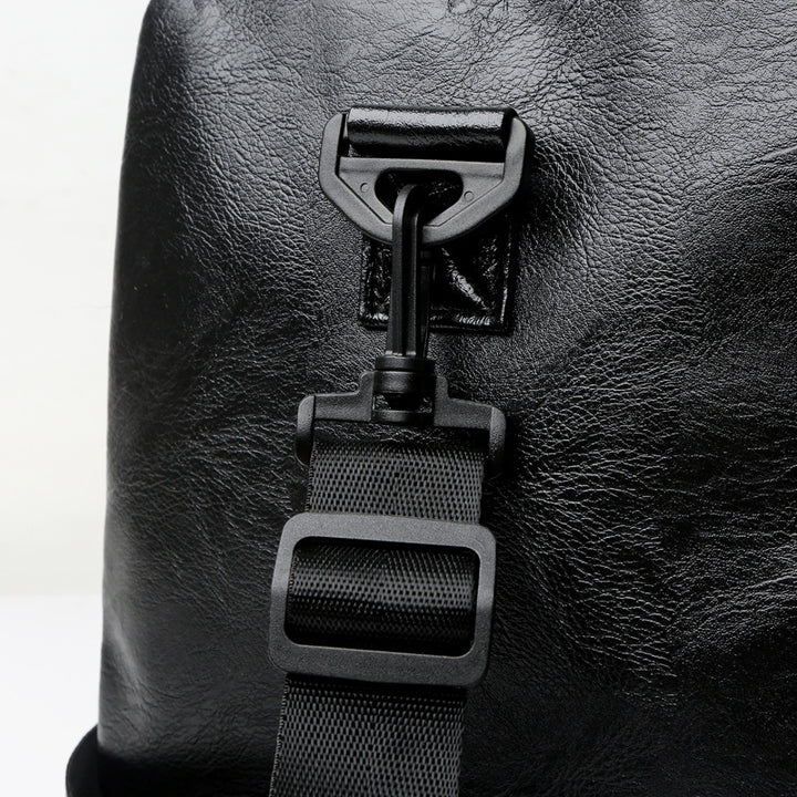 Stylish Leather Travel Duffel Bag kalsten