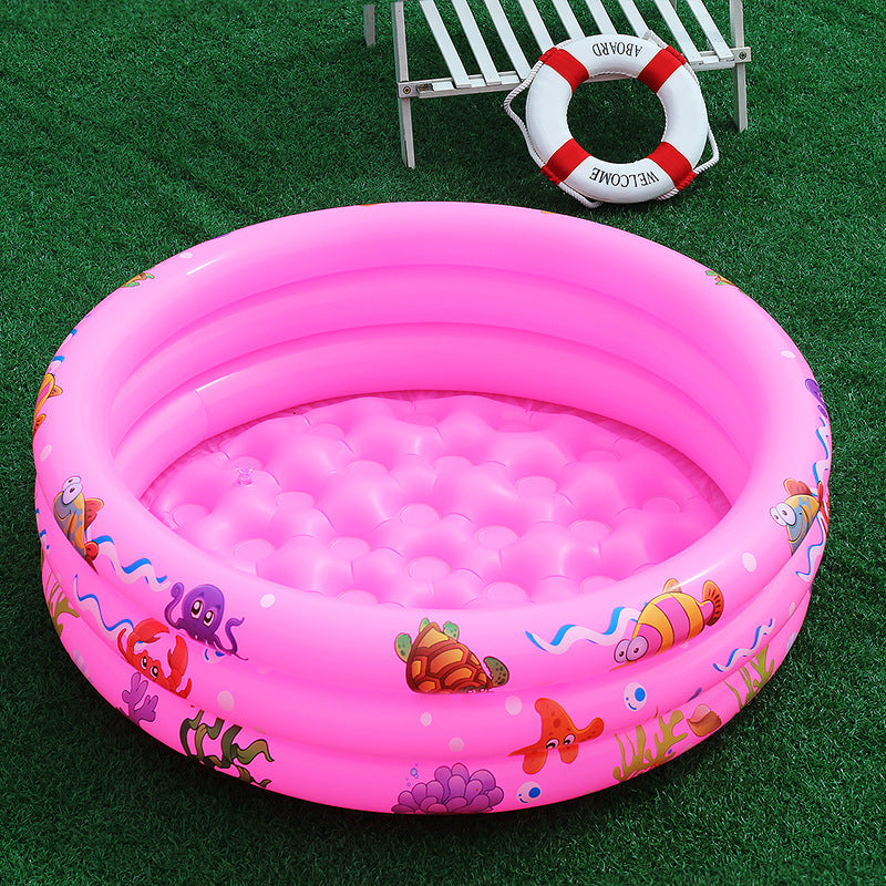 Women Inflatable Kiddie Pool with Maritime Design Kalsten