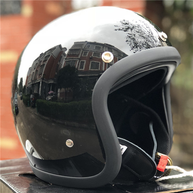 Classic Cruiser Motorcycle Safety Helmet Kalsten