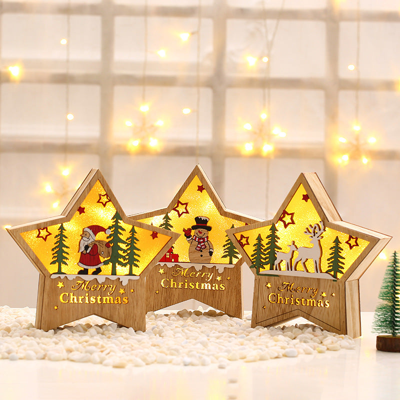 Illuminated Star-Shaped Christmas Decoration Kalsten