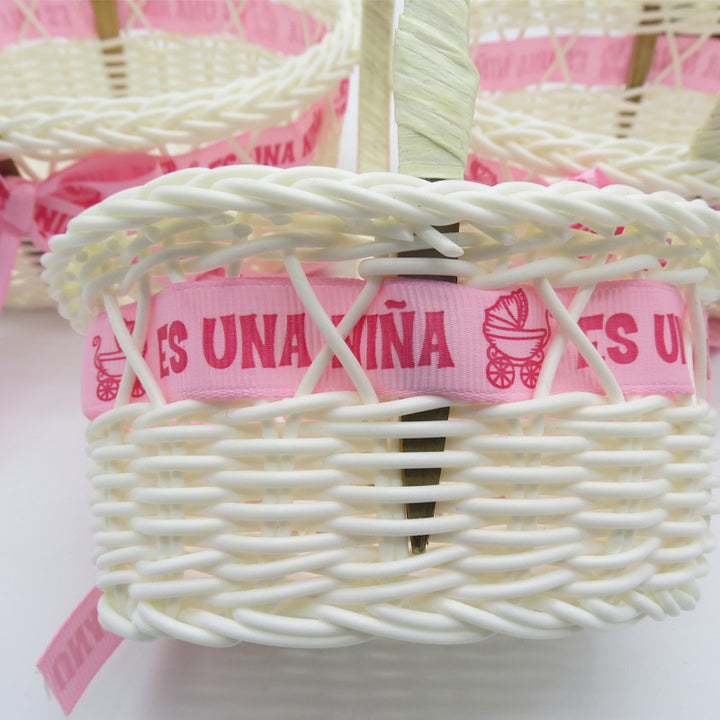 Baby Shower Decorative Woven Basket Kalsten