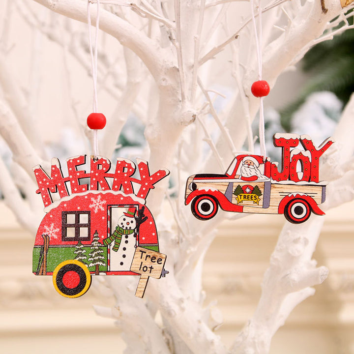 Decorative Holiday Trailer Ornament Kalsten
