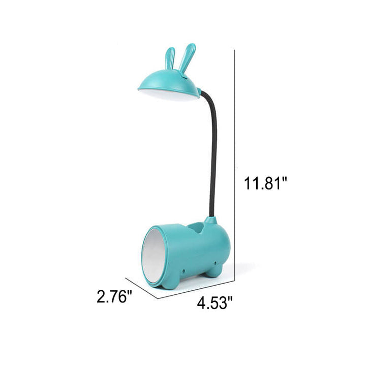 Cartoon Creative Rabbit LED Touch USB Pen Holder Desk Lamp | Kalsten