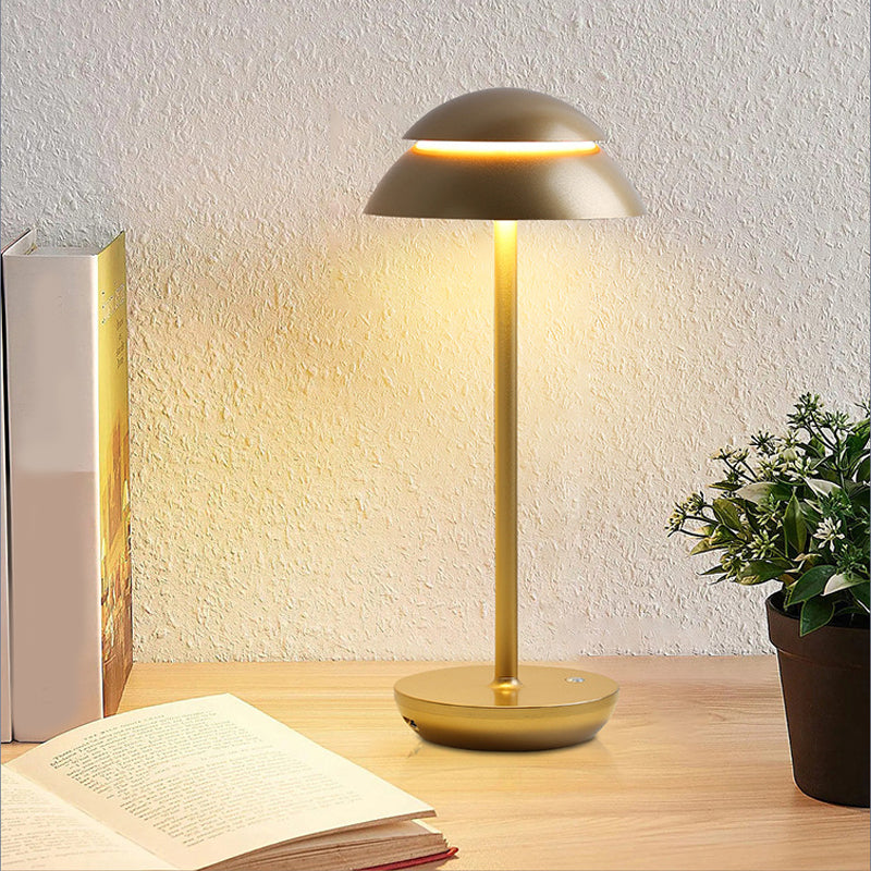 Modern Double Dome LED Accent Table Lamp Touch on/off | Kalsten