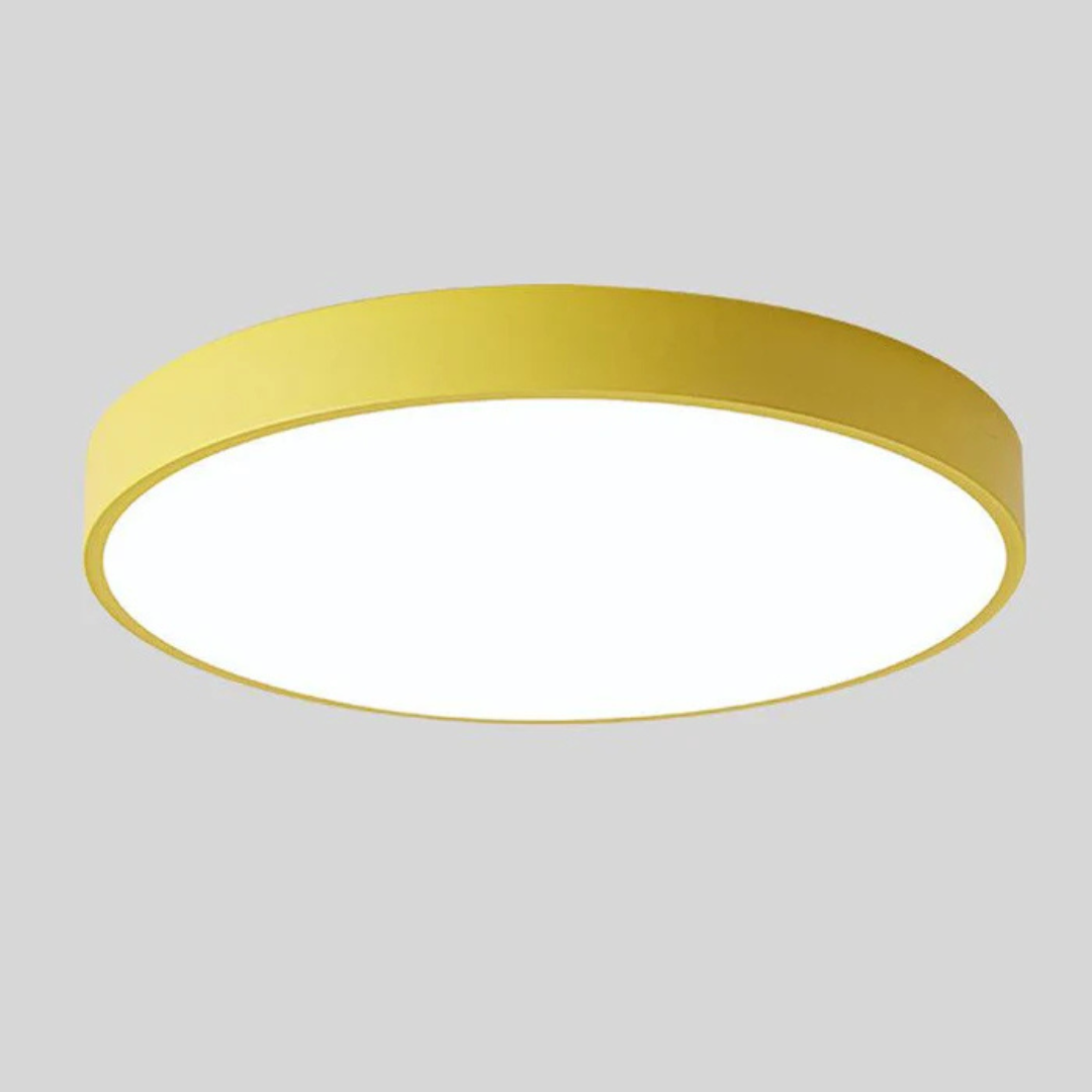 Wood LED Ceiling Lamp – Energy Efficient
