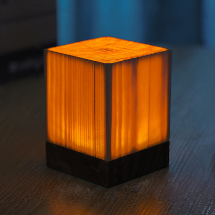LED Cube Accent Table Lamps | Kalsten