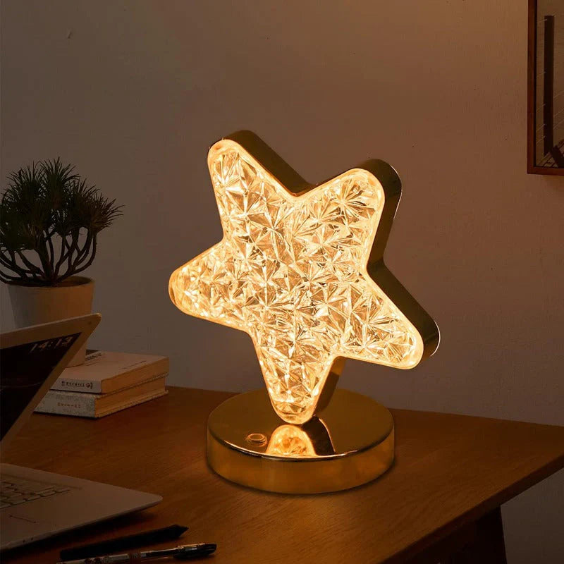 Magical Crystal Table Lamp with Dimmer - Celestia | Kalsten