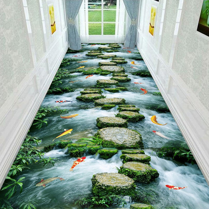 Decorative 3D Water Style Area Rug Kalsten