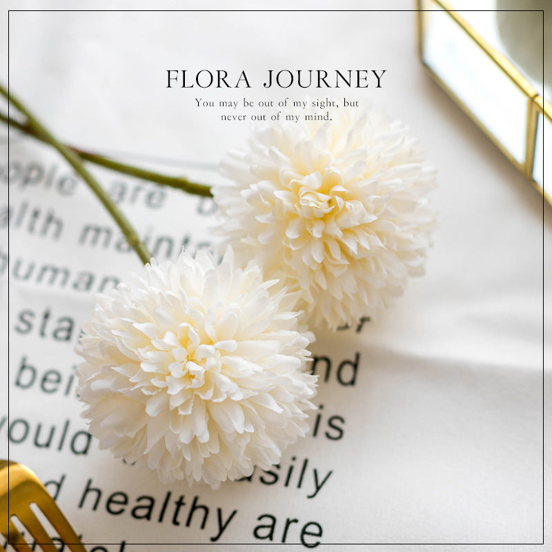 Realistic Floral Decoration Stem