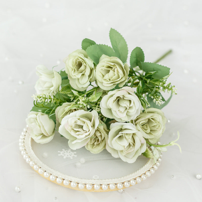 Realistic Artificial Rose Bouquet