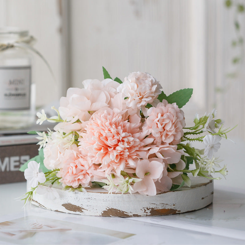Lifelike Lavender Floral Arrangement