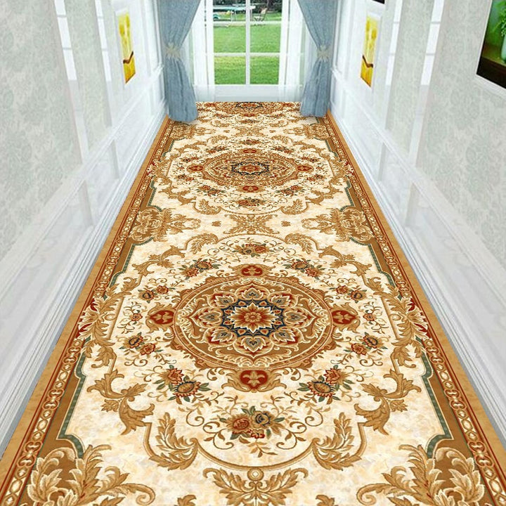 Vintage Floral Design Runner Mat Kalsten