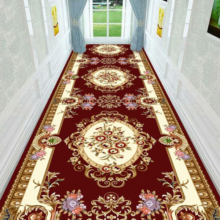 Vintage Floral Design Runner Mat Kalsten