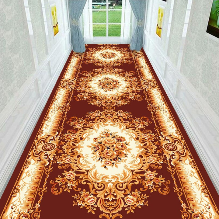 Vintage Floral Design Runner Mat Kalsten