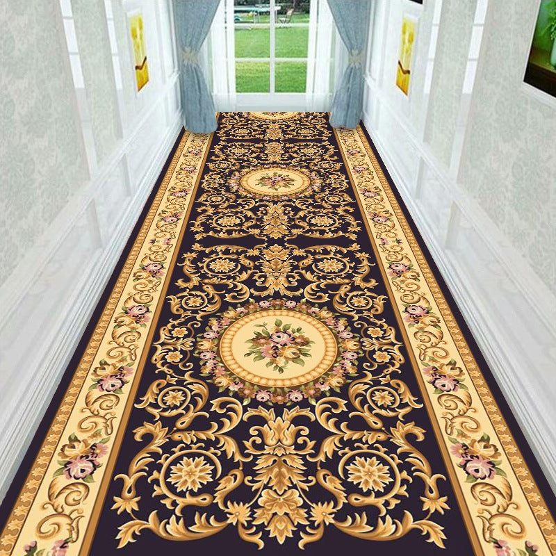 Vintage Floral Design Runner Mat Kalsten