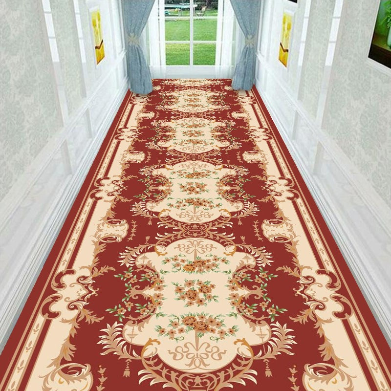 Vintage Floral Design Runner Mat Kalsten