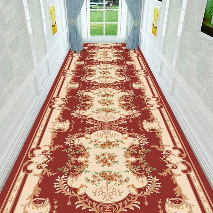 Vintage Floral Design Runner Mat Kalsten