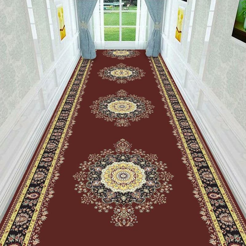 Vintage Floral Design Runner Mat Kalsten