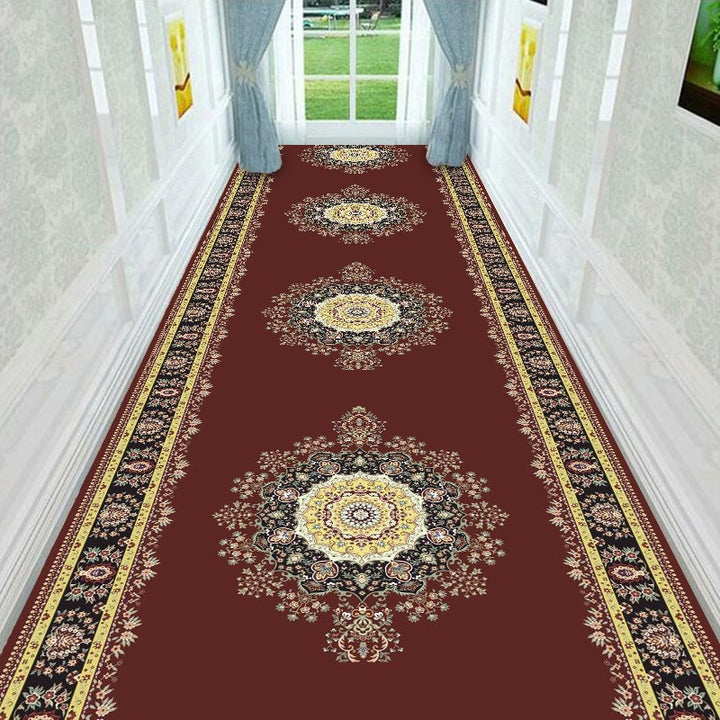 Vintage Floral Design Runner Mat Kalsten