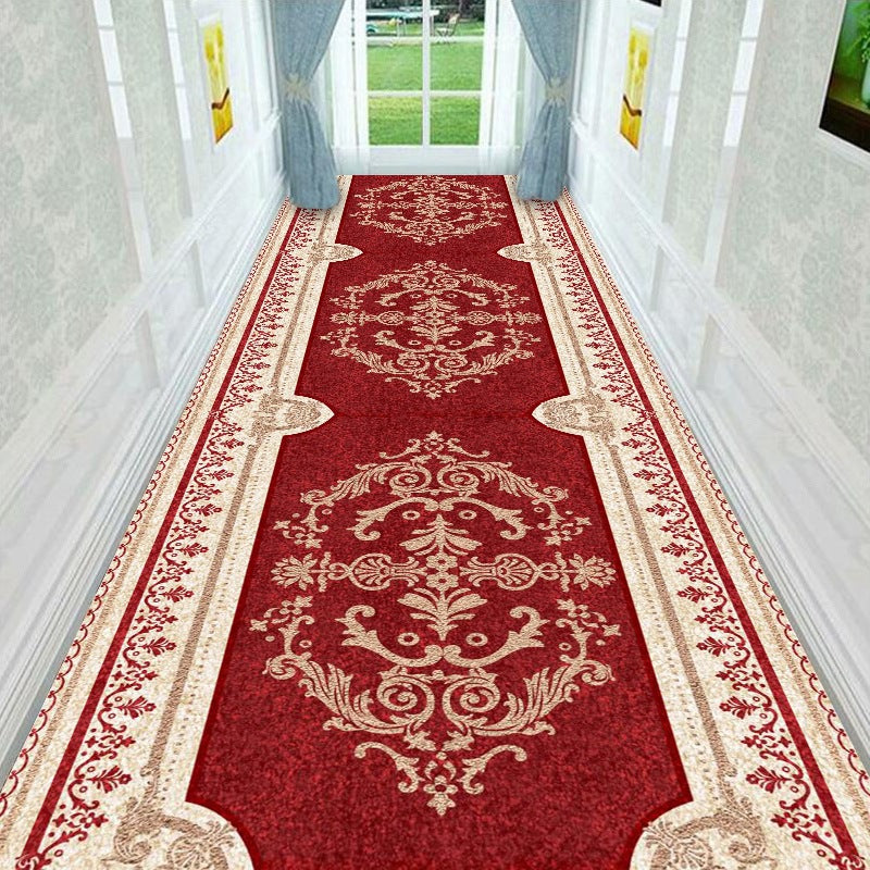 Vintage Floral Design Runner Mat Kalsten