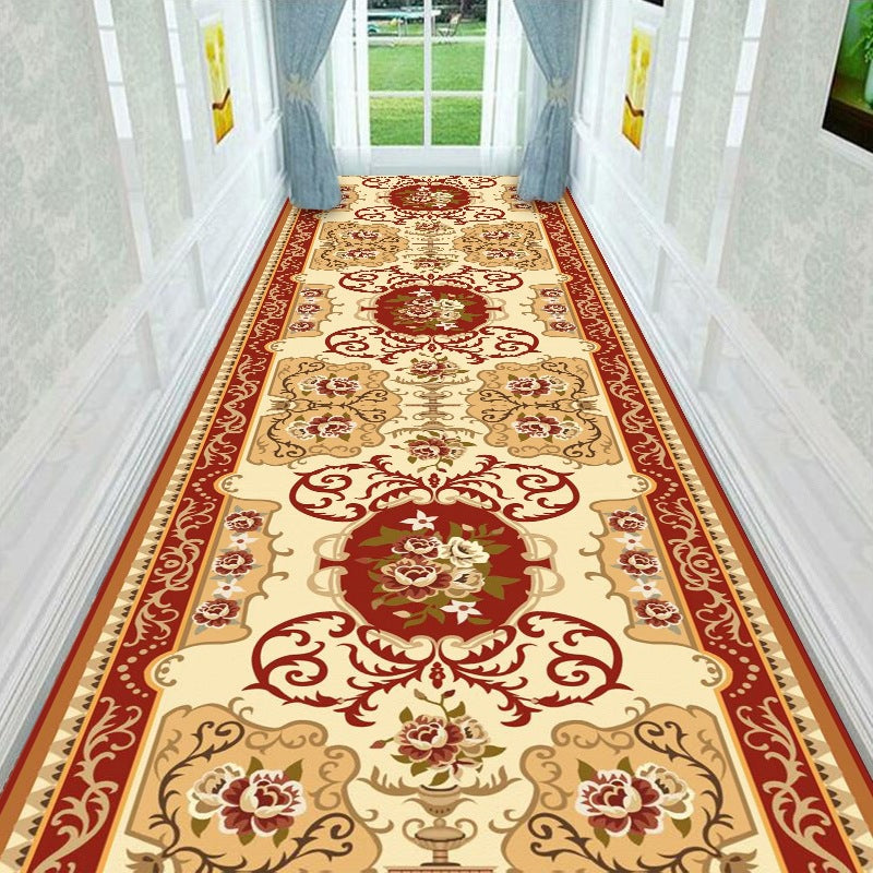 Vintage Floral Design Runner Mat Kalsten