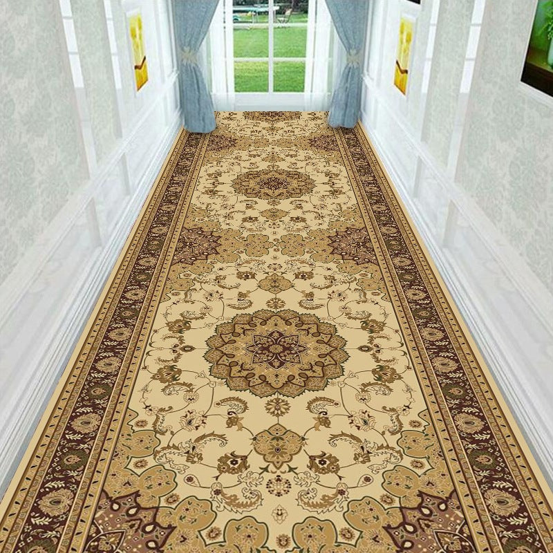 Vintage Floral Design Runner Mat Kalsten