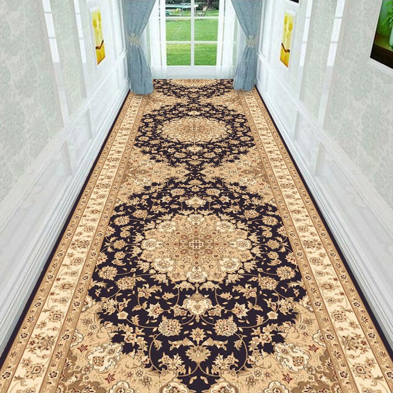 Vintage Floral Design Runner Mat Kalsten