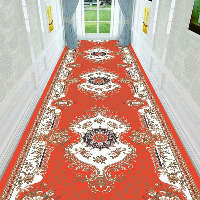 Vintage Floral Design Runner Mat Kalsten