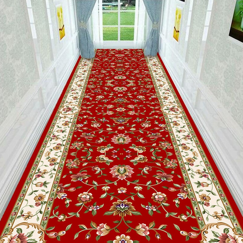 Vintage Floral Design Runner Mat Kalsten