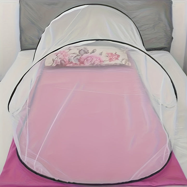 Kalsten | InsectoGuard Solo Mosquito Net | Ultralight & Foldable | With Zipper | 200×80×56 cm | For 1 Person