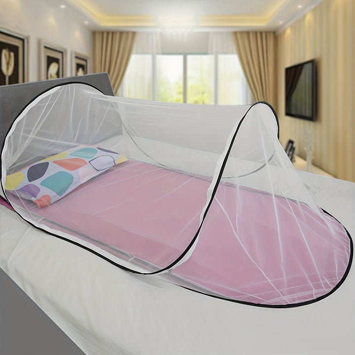 Kalsten | InsectoGuard Solo Mosquito Net | Ultralight & Foldable | With Zipper | 200×80×56 cm | For 1 Person