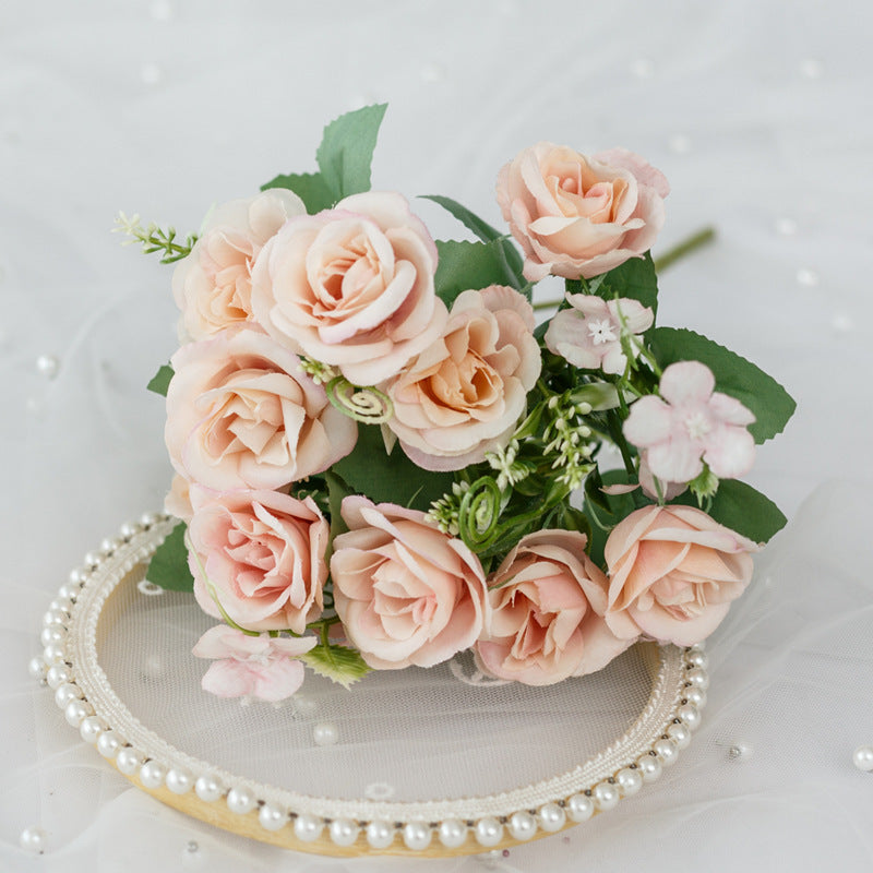 Realistic Artificial Rose Bouquet