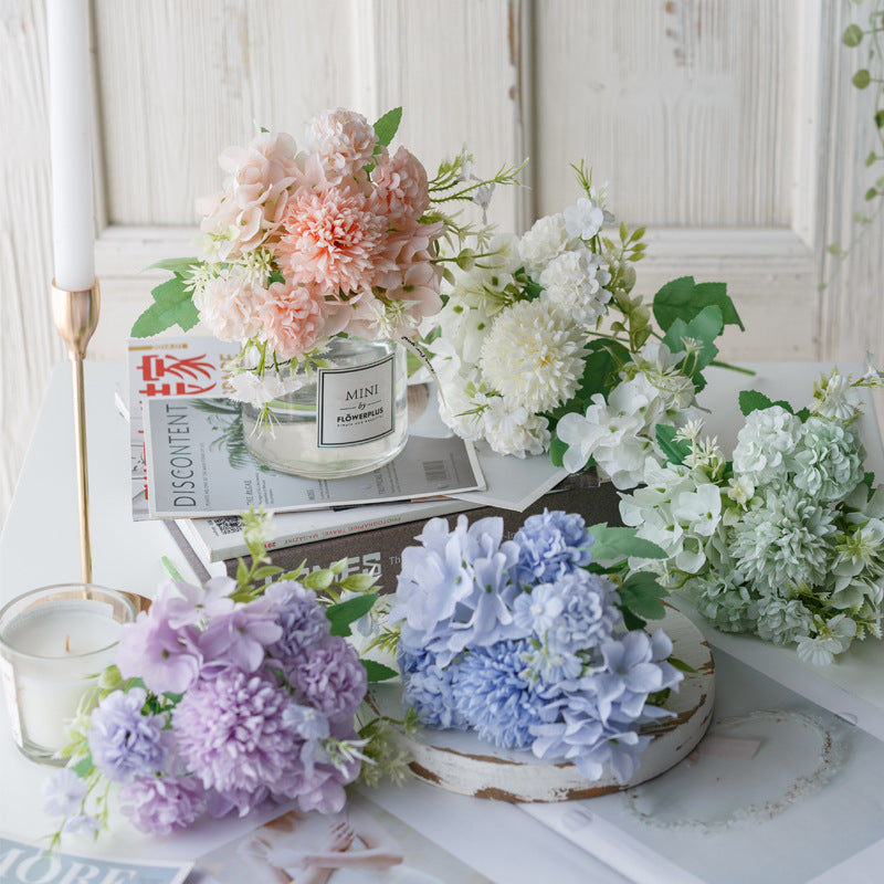 Lifelike Lavender Floral Arrangement