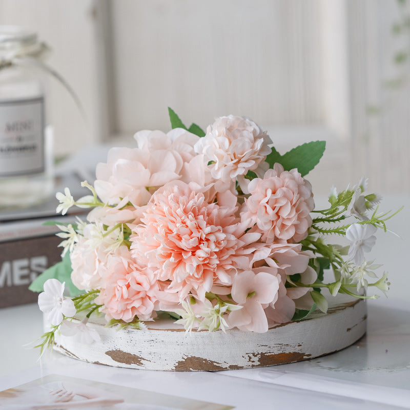 Lifelike Lavender Floral Arrangement