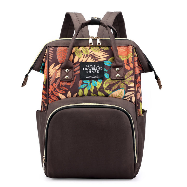 Stylish Floral Design Backpack Kalsten