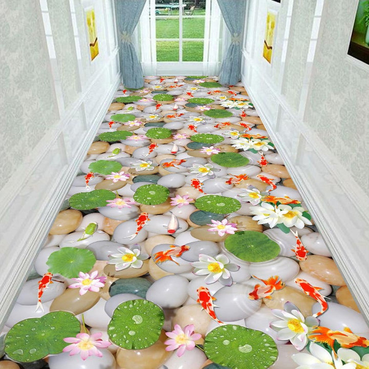Decorative 3D Water Style Area Rug Kalsten